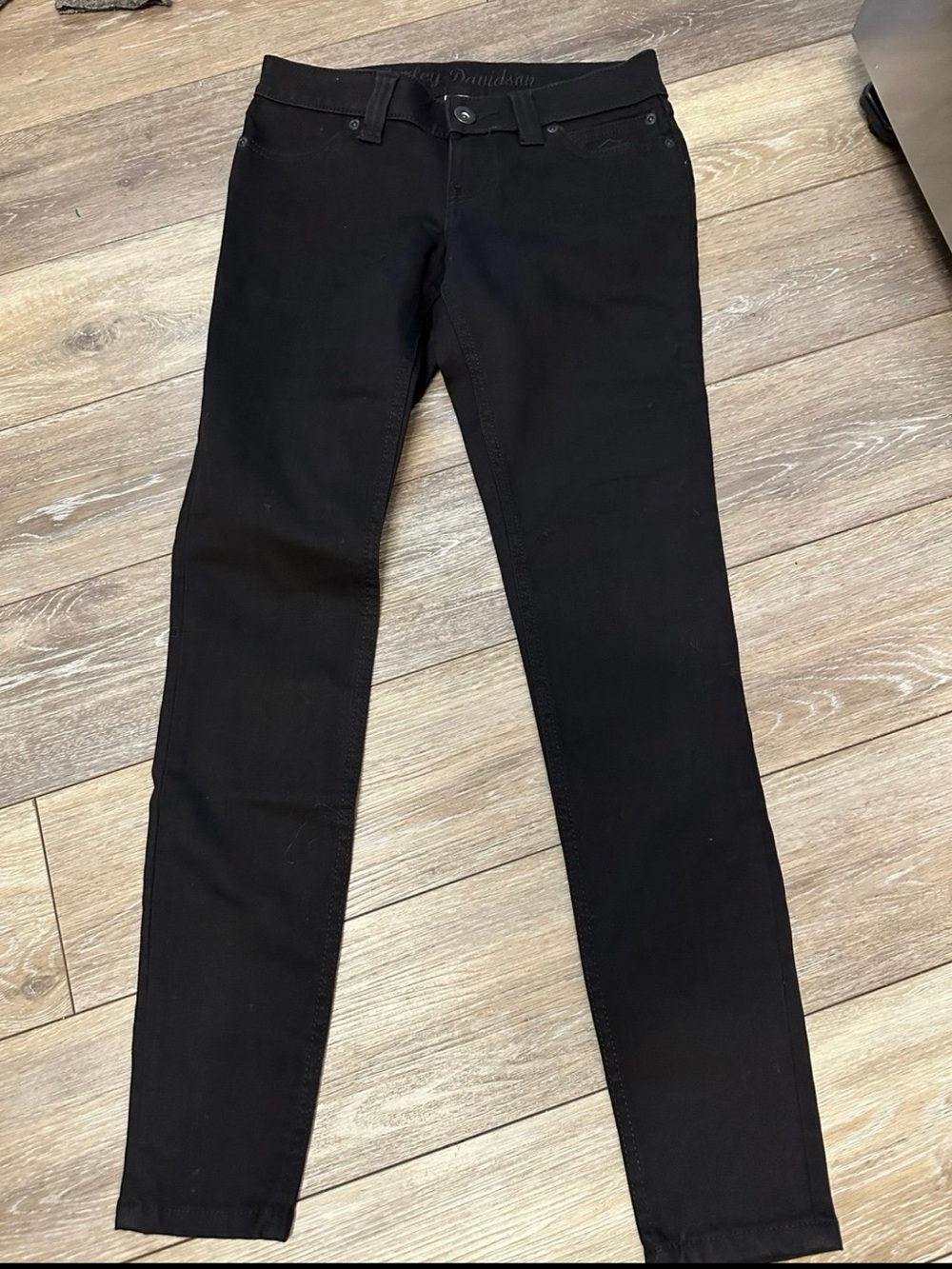 Harley Davidson Black Skinny Jeans